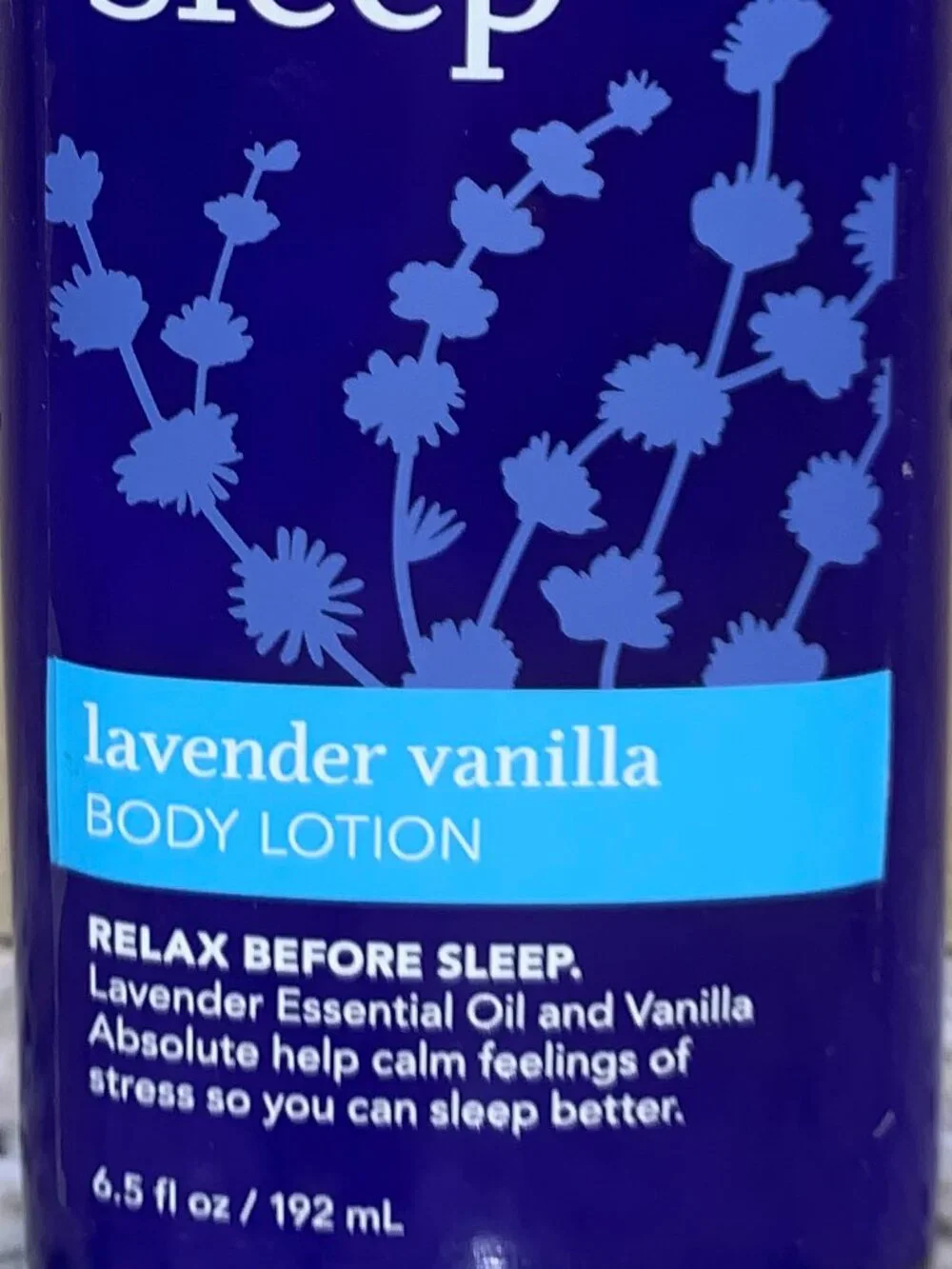 Bath & Body Works Aromatherapy Lavender Vanilla Body Lotion NWOT